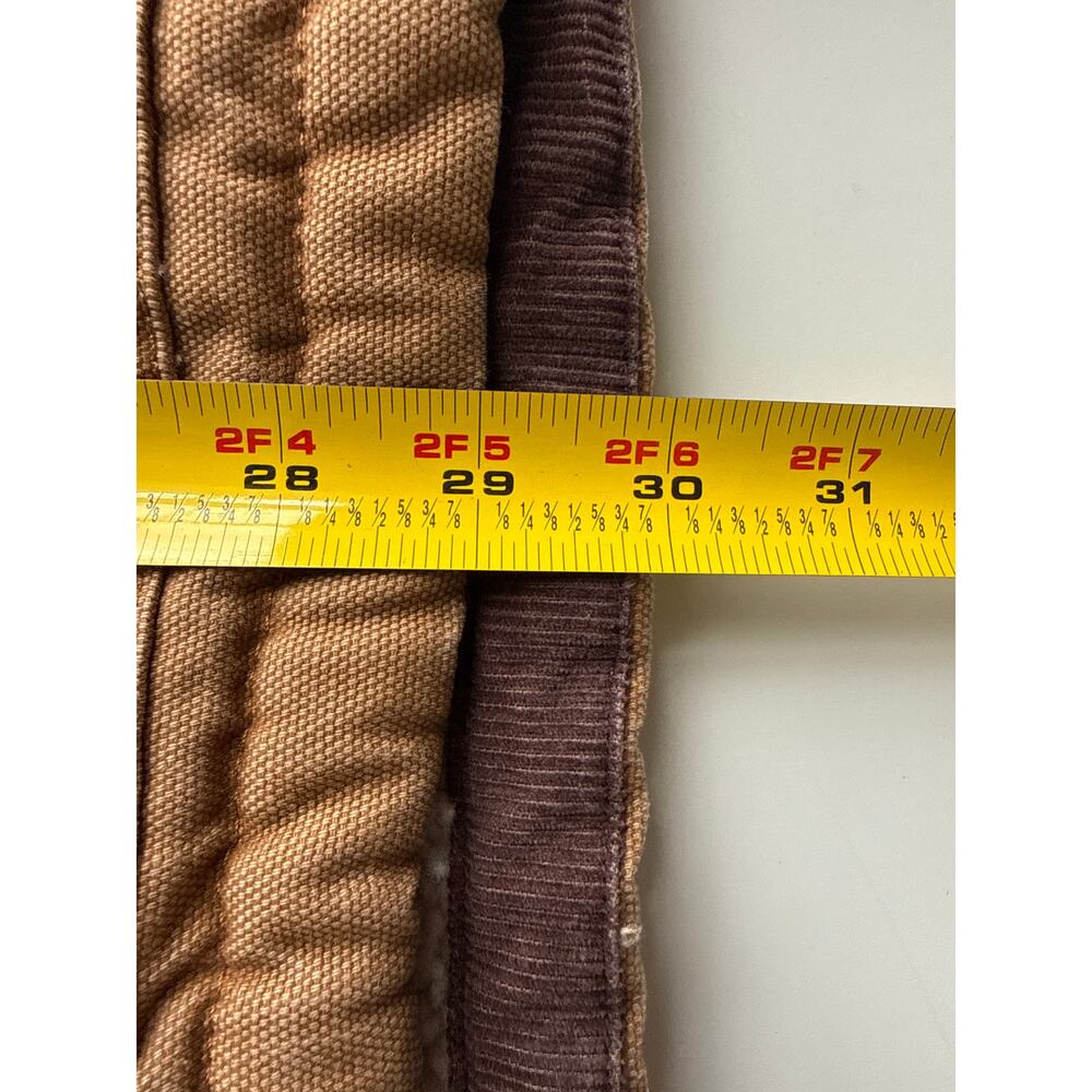 Dickies Mens Duck Canvas Sherpa Lined Work Vest Brown Size 2XL XXL - Picture 7 of 7